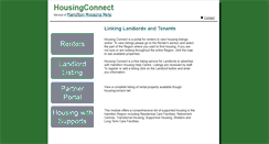 Desktop Screenshot of housingconnection.com